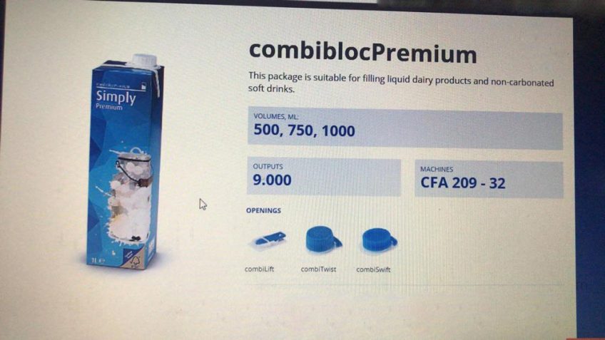 SIG COMBIBLOC CFA 209-32 Getränkeabfüllanlage zu verkaufen