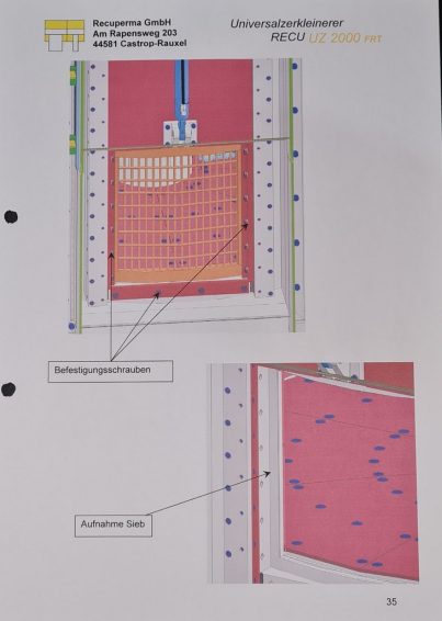 Recuperma UZ 2000 Universalzerkleinerer zu verkaufen