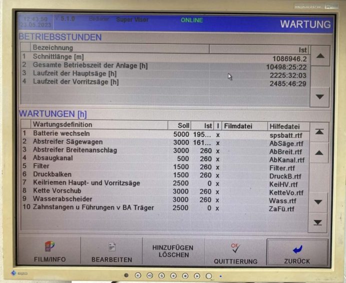 Panhans S 45 Plattenaufteilsäge zu verkaufen