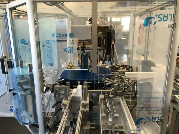 UET COMPACT 4/S semi-automatic cartoning machine for sale