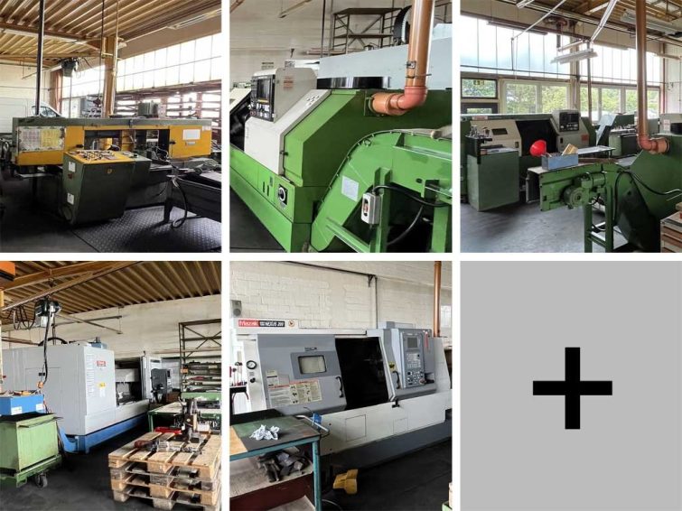 Various metalworking machines column drilling machines, CNC lathes, etc. for sale