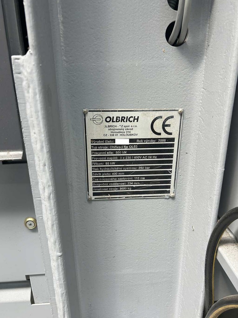 Olbrich Ohrivaci Iis OL03 Heizplattenpresse zu verkaufen