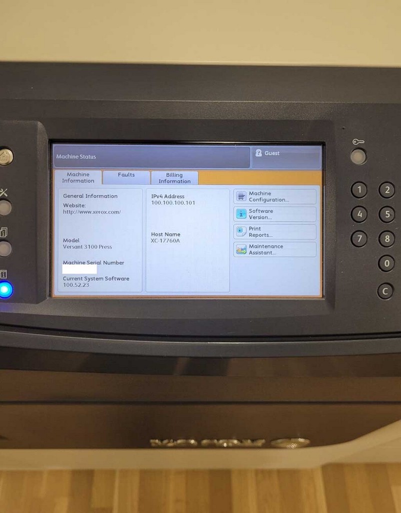 Xerox Versant 3100 Press Digitaldruckmaschine zu verkaufen